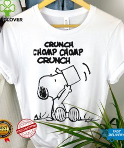 Crunch Chomp Chomp Crunch Snoopy Shirt