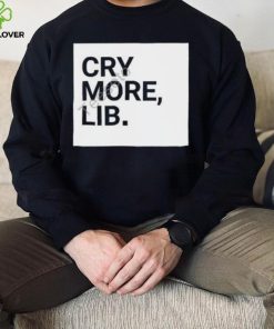 Cry More Lib Tee Benny Johnson shirt