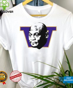 Crying Jordan Washington Huskies logo shirt