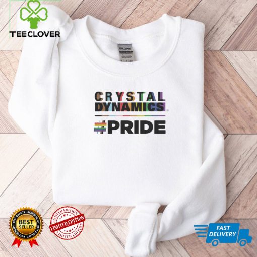 Crystal Dynamics Pride shirts