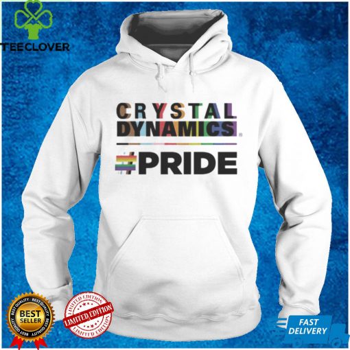 Crystal Dynamics Pride shirts