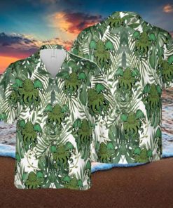 Cthulhu Design Hawaiian 3D Shirt Style 8For Men And Women Gift Short Sleeve Beach Shirt