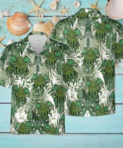 Cthulhu Design Hawaiian 3D Shirt Style 8For Men And Women Gift Short Sleeve Beach Shirt