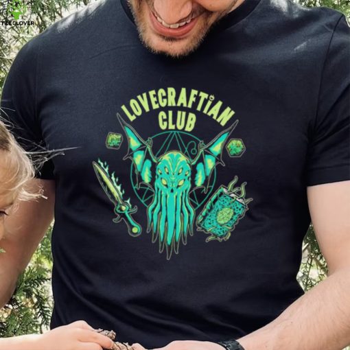 Cthulhu lovecraftian club logo hoodie, sweater, longsleeve, shirt v-neck, t-shirt