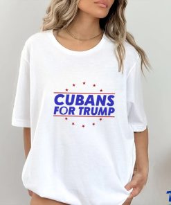 Cubans For Trump 2024 Shirt