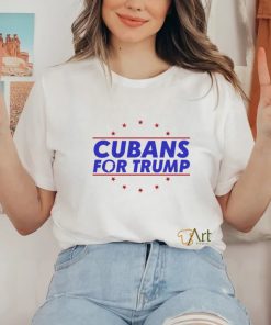 Cubans For Trump 2024 Shirt