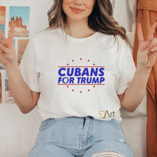 Cubans For Trump 2024 Shirt