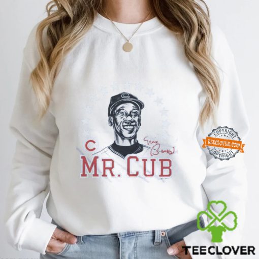 Cubs Ernie Banks Signature Shirt