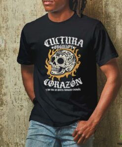 Cultura Orgullo Y Corazon Raza skull shirt