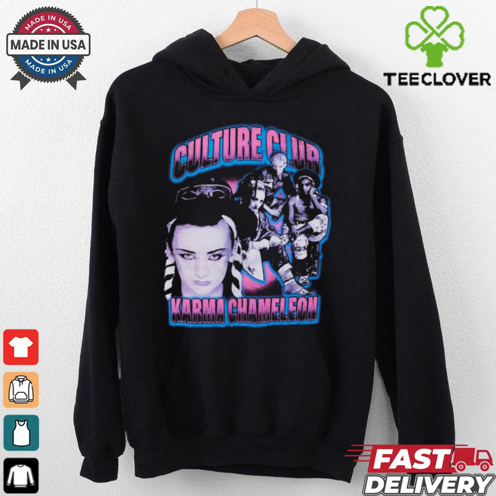 Culture Club Karma Chameleon Relaxed Fit Girls T Shirt Culture Club Karma Chameleon Relaxed Fit Girls T Shirt