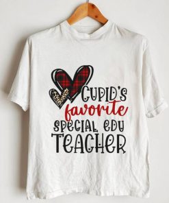 Cupids Favorite Special Education Teacher Valentines Day Shirt