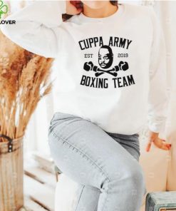 Cuppa army est 2019 boxing team shirt