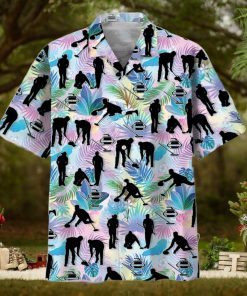 Curling Tropical Hawaiian Shirt