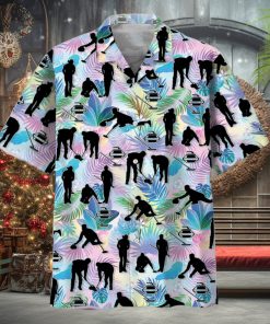 Curling Tropical Hawaiian Shirt