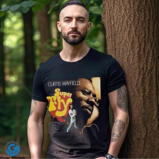 Curtis Mayfield Superfly Original Soundtrack Vinyl Record Poster Shirt