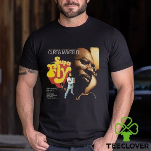 Curtis Mayfield Superfly Original Soundtrack Vinyl Record Poster Shirt