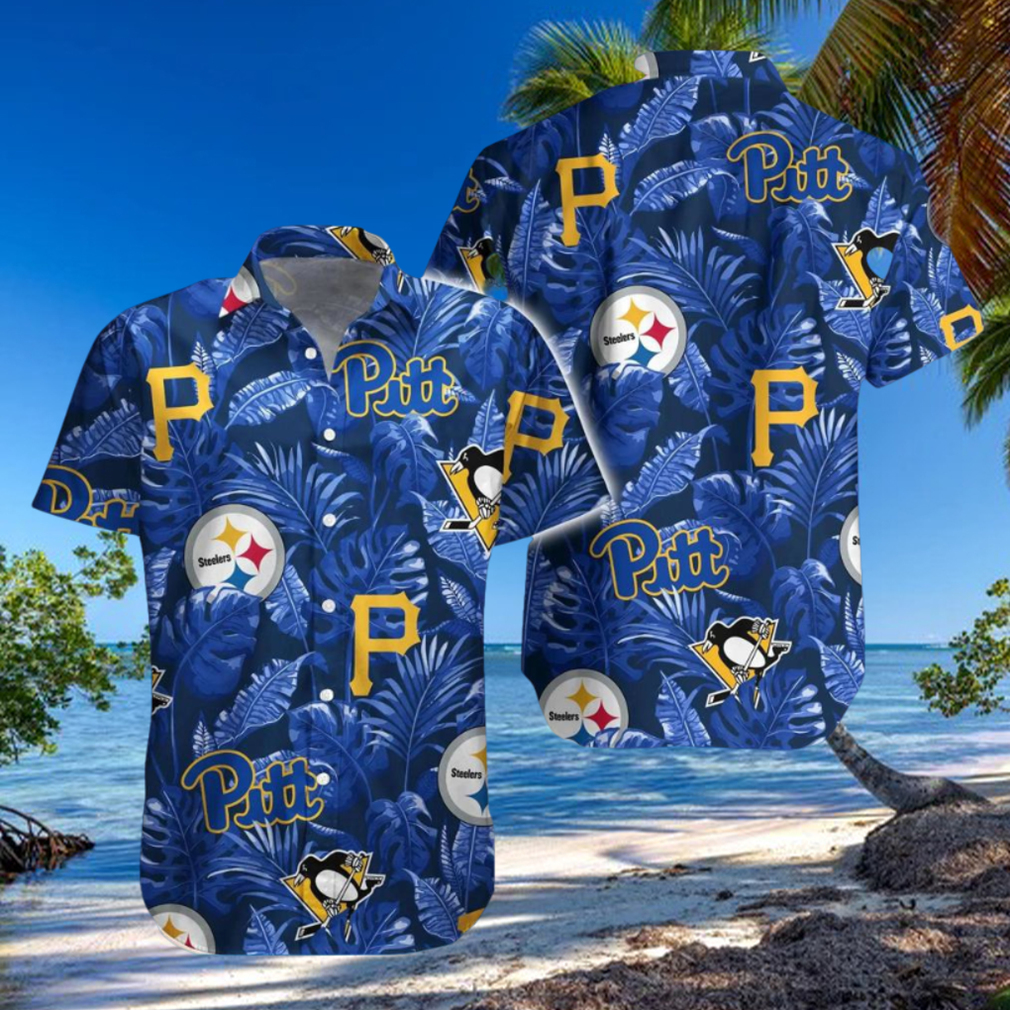 Custom 4 NFL teams Hawaiian Shirt Custom 4 NFL teams Hawaiian Shirt