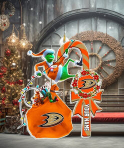 Custom Anaheim Ducks Ice Hockey Christmas Ornament