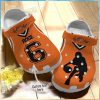 Custom Basketball Legends Orange Crocs