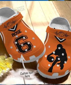 Custom Basketball Legends Orange Crocs