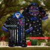 Buffalo Bills Personalized name number red Skull hawaiian Shirt For fan