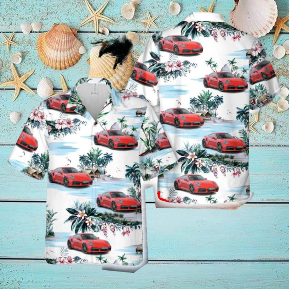 Custom Car Porsche 911 Hawaiian Shirt