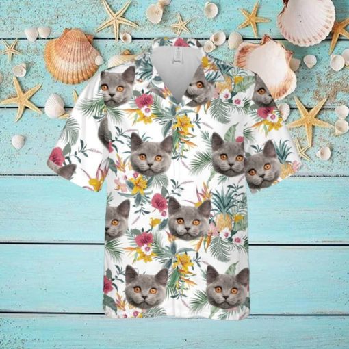 Custom Cat Hawaiian Shirt