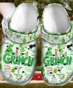 Custom Christmas Grinch Shoes Crocs