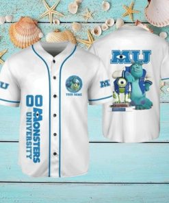 Custom Disney Monsters Inc University Baseball Jersey