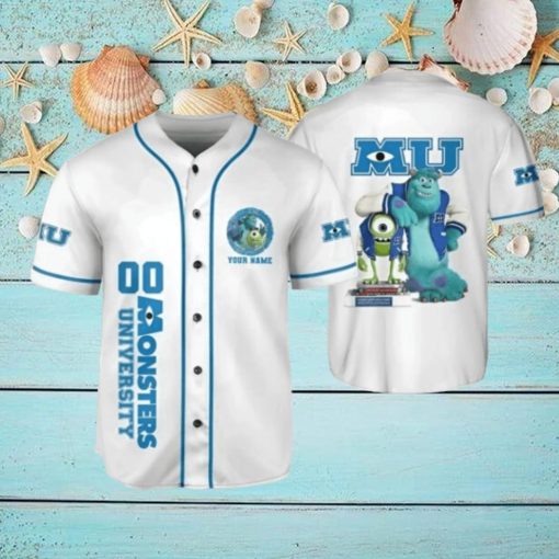 Custom Disney Monsters Inc University Baseball Jersey