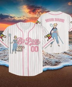 Custom Disney Toy Story Bo Peep Baseball Jersey