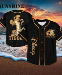 Custom Disney Winnie The Pooh Tigger Dancing Baseball Jersey Winnie The Pooh Gifts