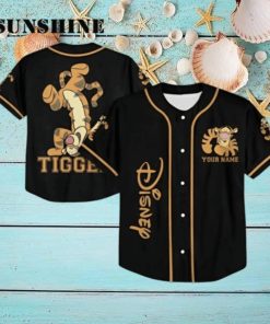 Custom Disney Winnie The Pooh Tigger Dancing Baseball Jersey Winnie The Pooh Gifts