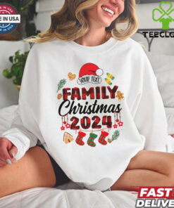 Custom Family Christmas 2024 Shirt