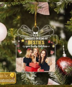 Custom Friends Photo Ornament