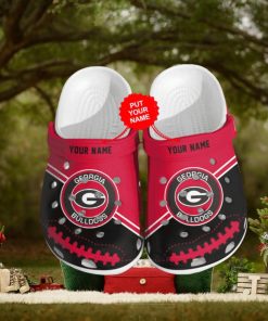 Custom Georgia Bulldogs Football NCAA Crocs Slippers