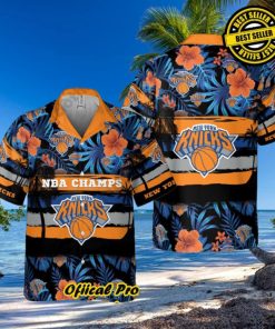 Custom Hawaiian Shirt Inspired by New York Knicks