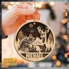 Disc Golf Tree Personalized Suncatcher Ornament