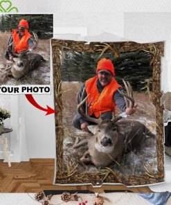 Custom Hunting Image Blanket