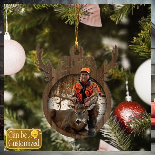 Custom Hunting Photo Ornament