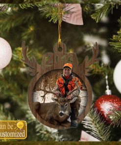 Custom Hunting Photo Ornament