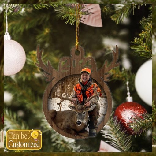 Custom Hunting Photo Ornament