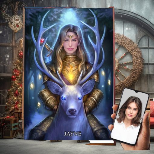 Custom Image Aelin (Celaena ) Wall Art For Sarah J. Maas And Throne Of Glass Fan Poster