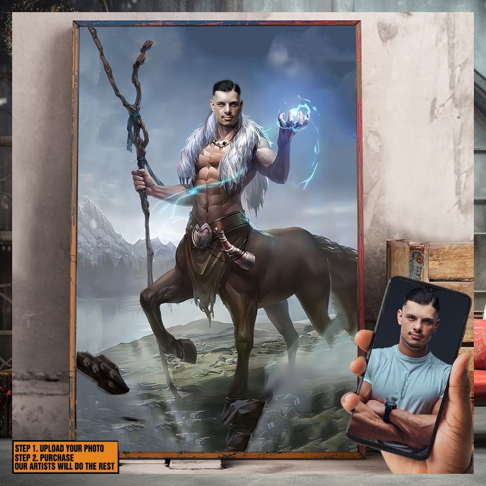 Custom Image Centaur Wall Art Poster Custom Image Centaur Wall Art Poster