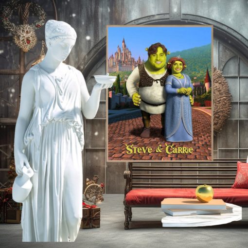 Custom Image Couple At Far Far Away Wall Art Poster