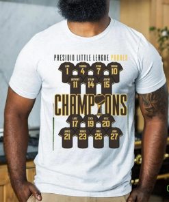 Custom Little League Champions T Shirt