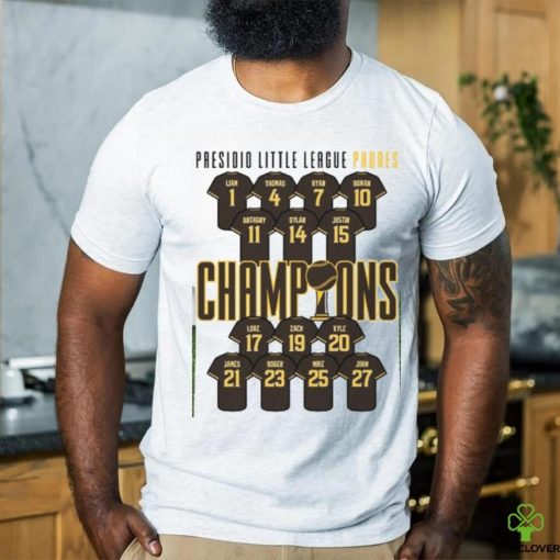 Custom Little League Champions T Shirt