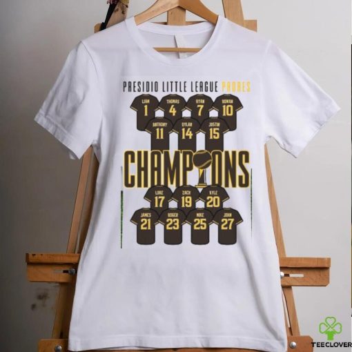 Custom Little League Champions T Shirt