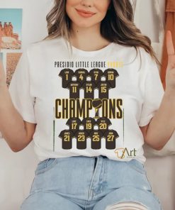 Custom Little League Champions T Shirt