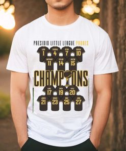 Custom Little League Champions T Shirt